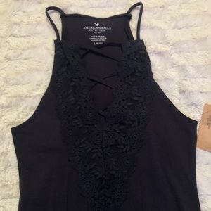 ⚡️ NWT AE Cross Front Bodysuit ⚡️